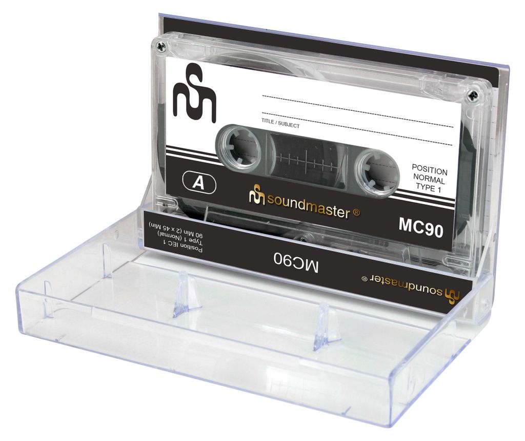 Soundmaster MC90 - Audiokassetten - 90 min - 5 Stück(e) - Produktbild 