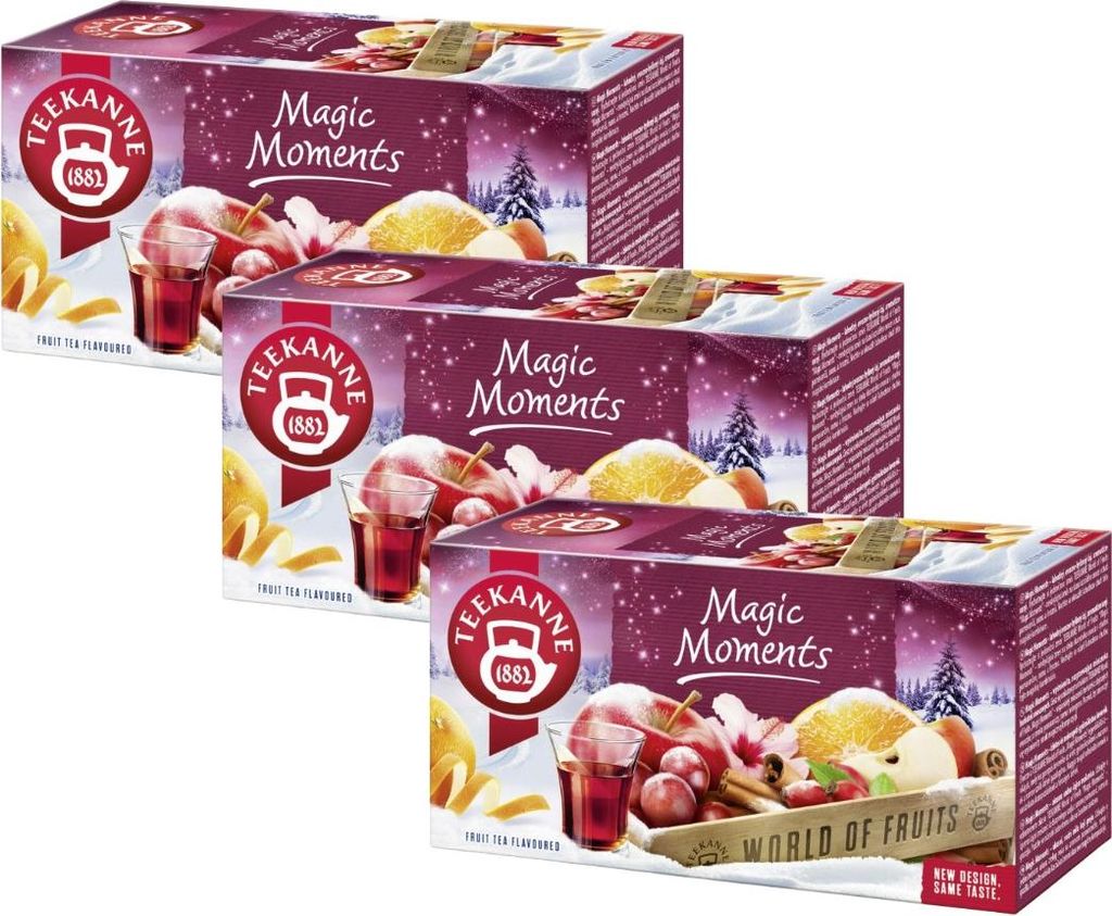 Teekanne Wintertee Mischung 3x 20 Teebeutel - Früchtetee Produktbild 