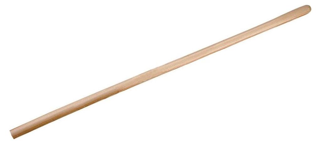 Besenstiel 140 cm | Astfreies Rundholz Ø 24 mm aus Kiefernholz | zylindrisch geschliffen, naturbelassen – Ersatzstiel für Besen, Schrubber und ...