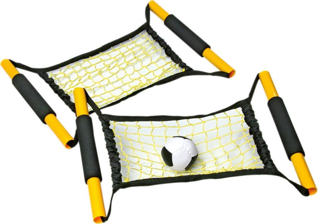 Betzold Ballspiel mit 2 Schleuder-Netzen (50x30 cm) und Produktbild 