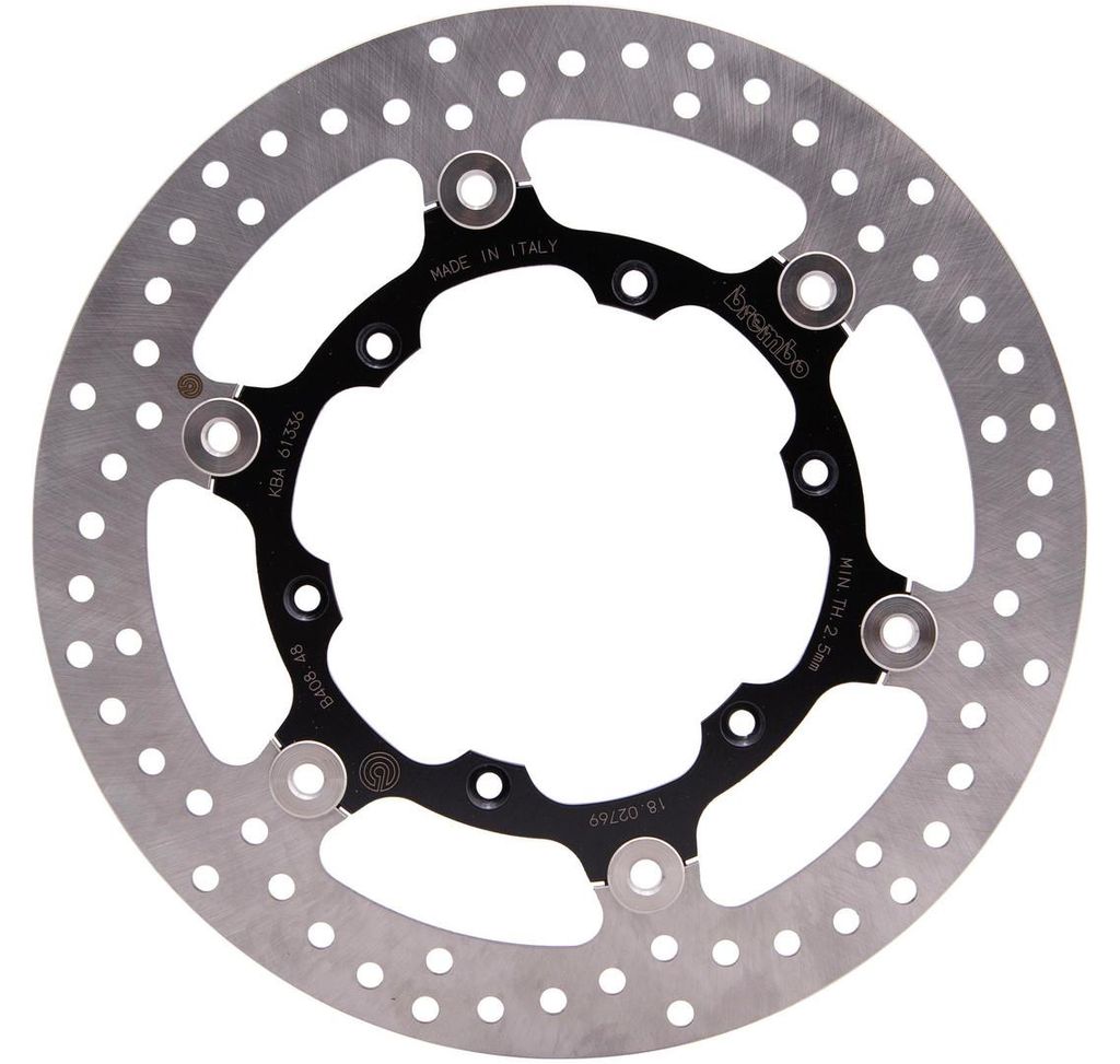 BREMBO schwimmende Bremsscheibe 78B40848 Gold-Serie Edelstahl D.270 Dicke 3mm 6 Löcher