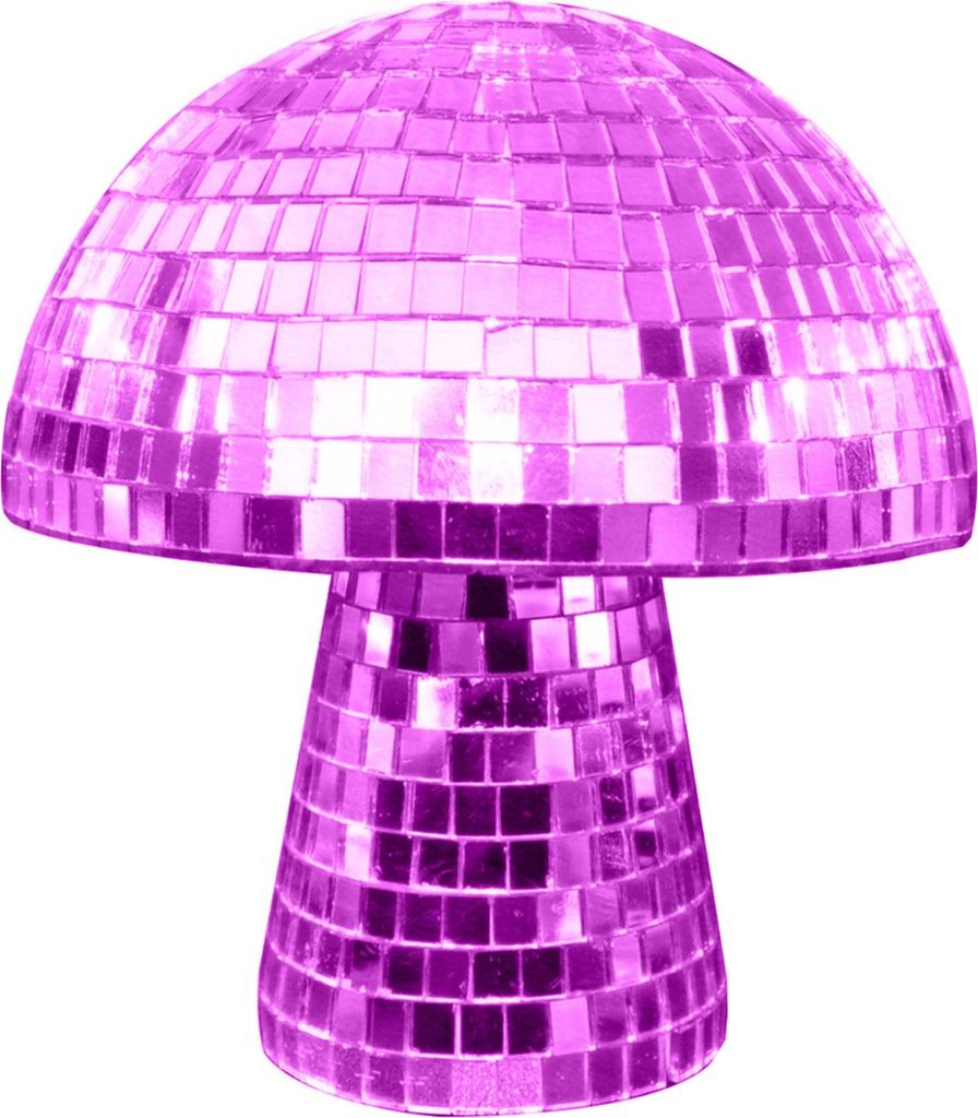 Party-Pilz-Diskokugel, Glitzerspiegel, Discokugel, Dekoration, retroreflektierende Disco-Fliesen, Pilz, Heimbars, Partys, Hochzeiten, Nachtclubs, O...
