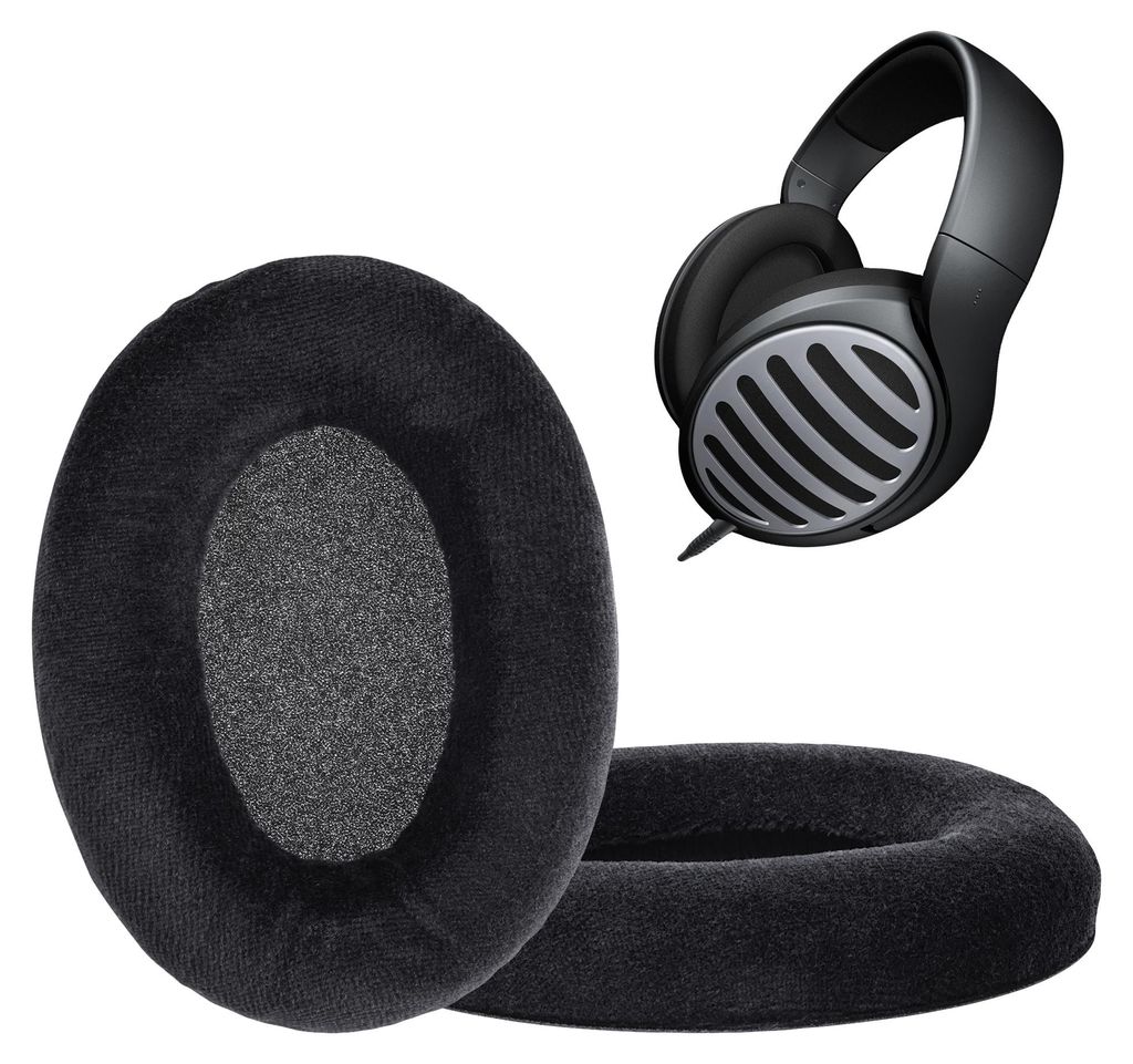 kwmobile 2x Velours Ohr Polster für Sennheiser HD515 / Produktbild 