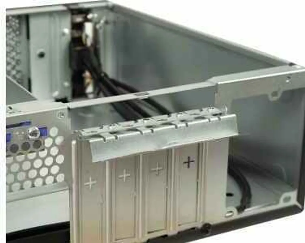 Boîtier Desktop Inter-Tech S-331 Noir - Format Idéal pour Bureau et HTPC