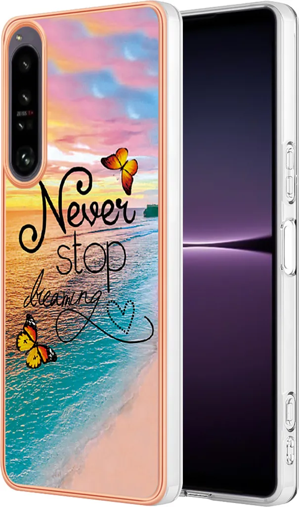 Cover Xperia 1 IV Oro - Smettila di rigare il tuo Sony! Antiurto Top
