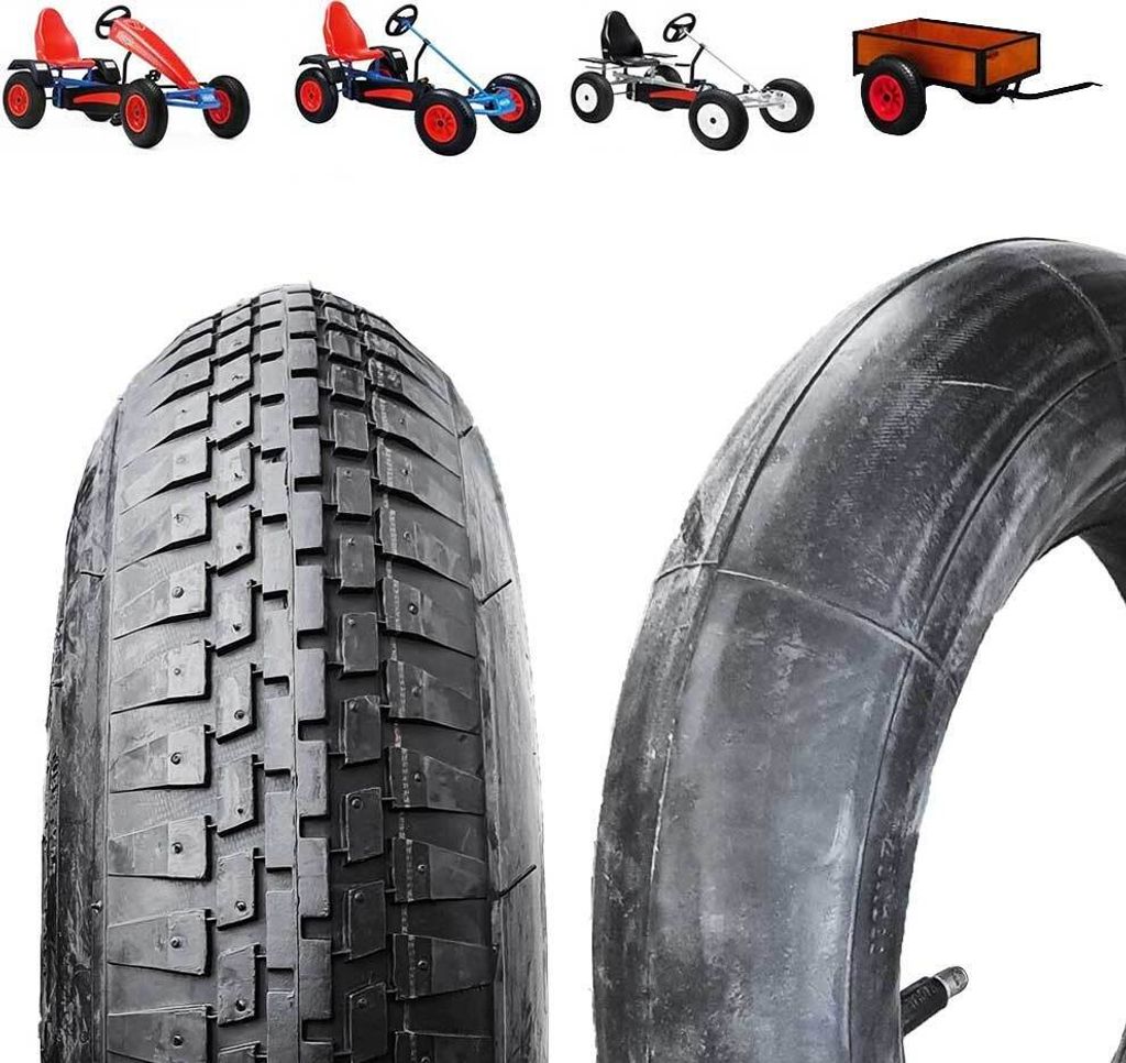 BERG Gokart Ersatzteil Reifen Standard 480 / 400 x 8 inkl. Produktbild 3
