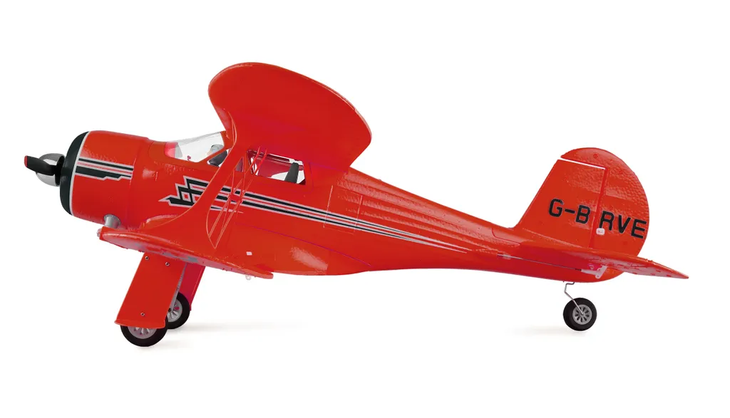 Biplan Télécommandé Beech D17s AMXFlight avec Gyroscope 3D/6G RTF - 4