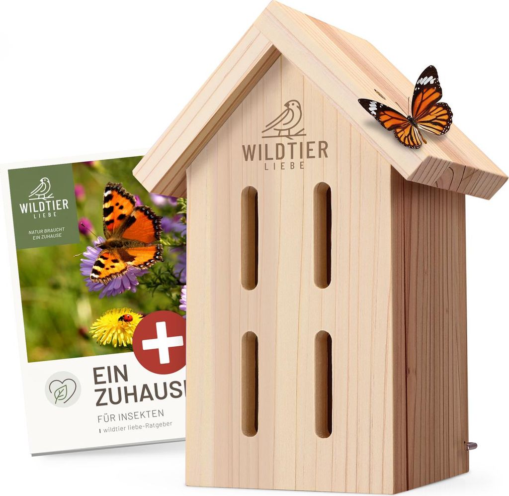wildtier liebe Schmetterlingshaus - Wetterfest & Produktbild 