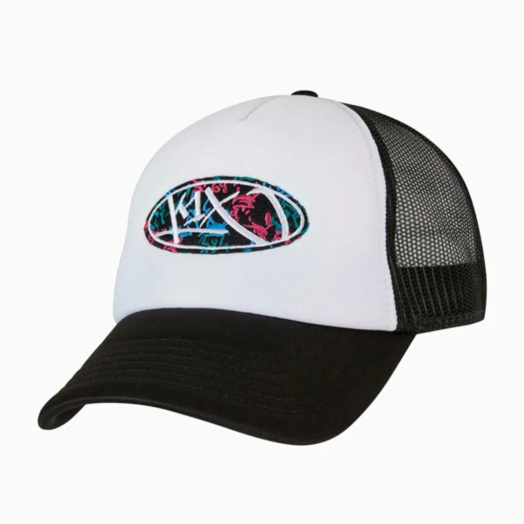 K1X Badge Trucker Cap Black UNI - Cappello Traspirante per Sport e Tempo Libero