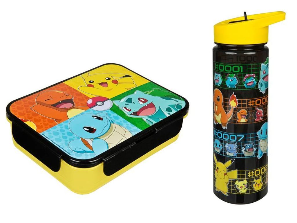 Pokemon Lunch Set Brotdose & Trinkflasche Produktbild 