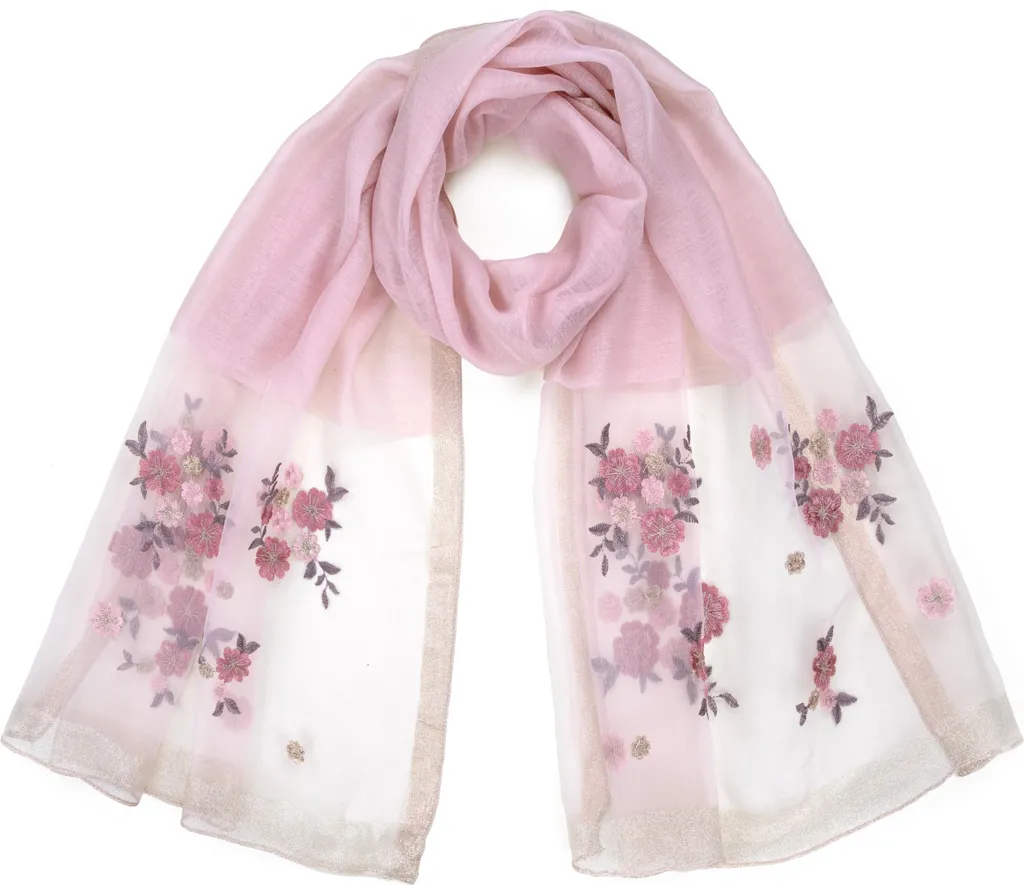 Sciarpa Donna Art Of Polo Gulpari Rosa Chiaro - Trend Inverno 2025