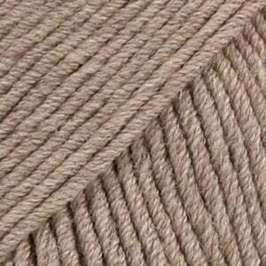 Drops Merino Extra Fine Uni Colour 07 Light Brown Strickgarn
