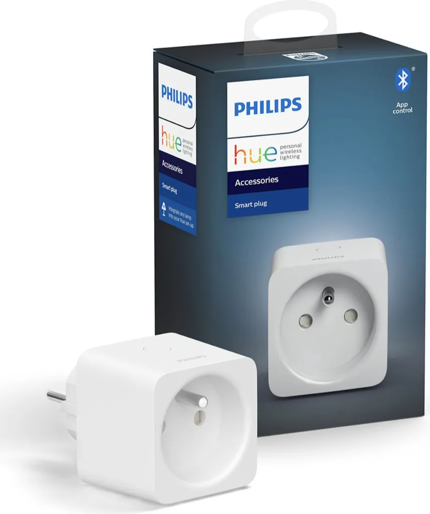 Philips Hue Smart Plug 929003050901 Prise Connectée Zigbee et Bluetooth - 10