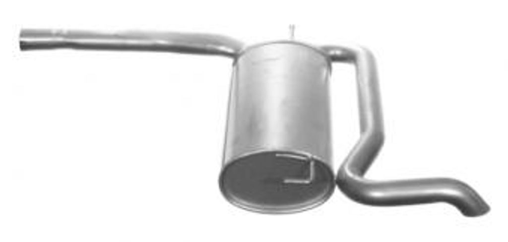 Imasaf Endschalldämpfer hinten 26.52.27