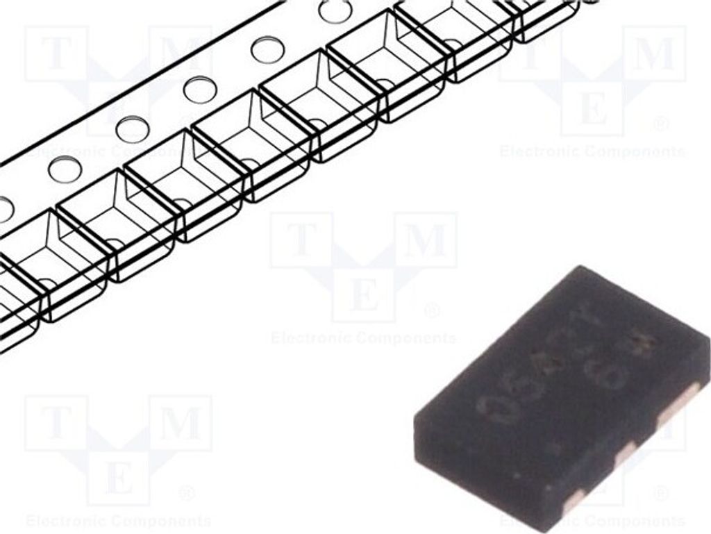 1x Diode: Diodenleiter 75W Unidirektional 5A 8V SLP1610P4 RCL0542T.TCT Sicherheit