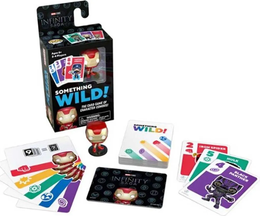Occupez les Enfants avec le Jeu de Cartes Marvel Iron Man Something Wild