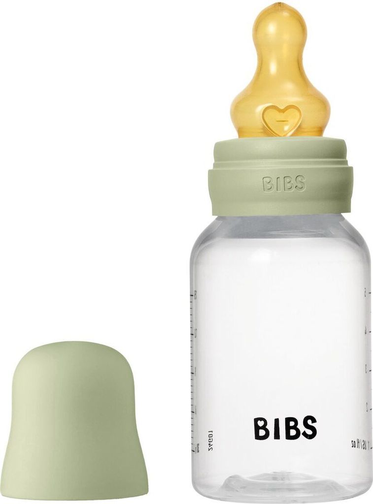 Bibs PP-Flasche Baby Bottle Round 150 ml + Latex