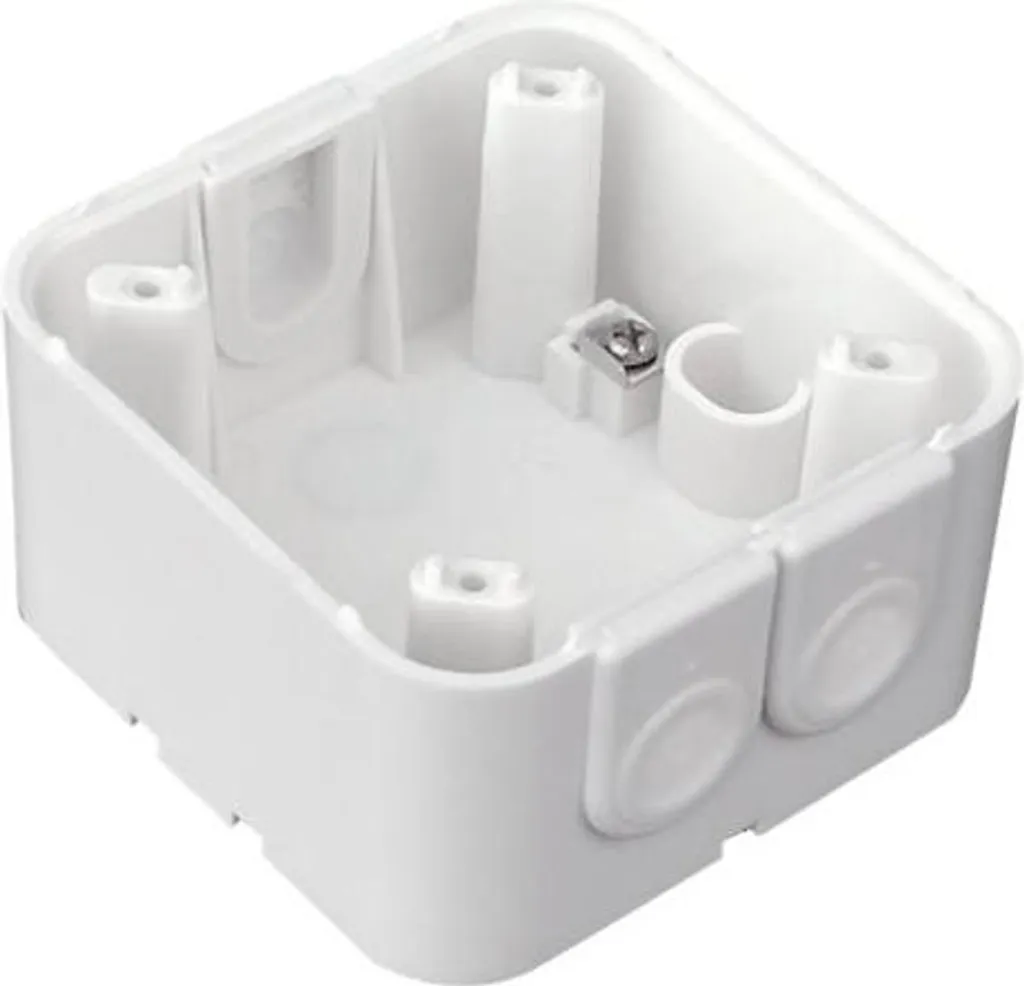 Boîtier saillie blanc pur 92141 résistant pour détecteur de mouvement