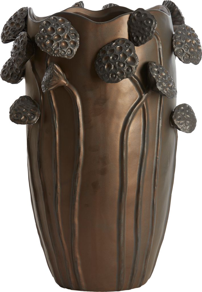 Light & Living - Vase LAVCI - 35,5x35x51cm - Braun