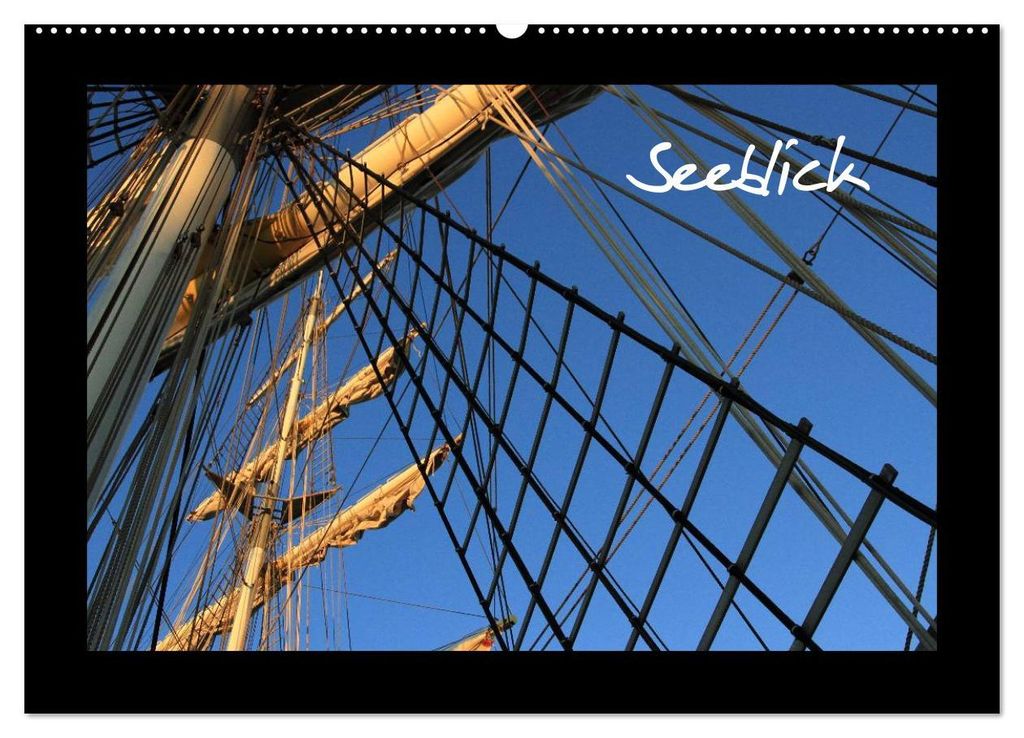 Seeblick (Wandkalender 2027 DIN A2 quer), CALVENDO Monatskalender