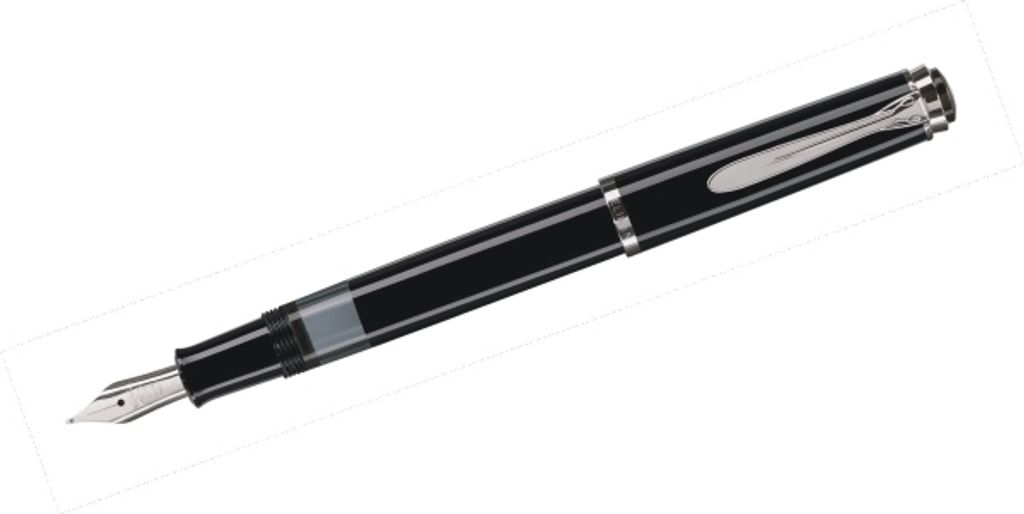 Pelikan Classic M 205 Kolbenfüller schwarz hochglänzend M (mittel)