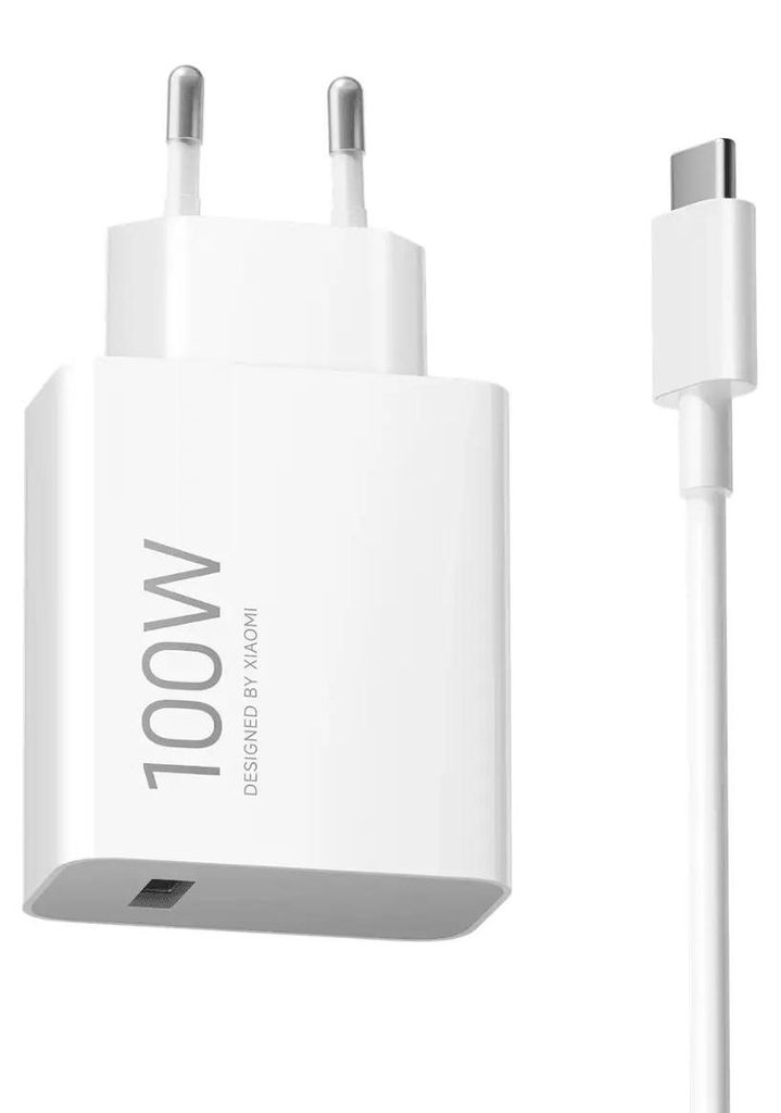 Xiaomi 100W Schnellladegerät (Typ A) (inkl. 1 m Kabel) Weiß Produktbild 