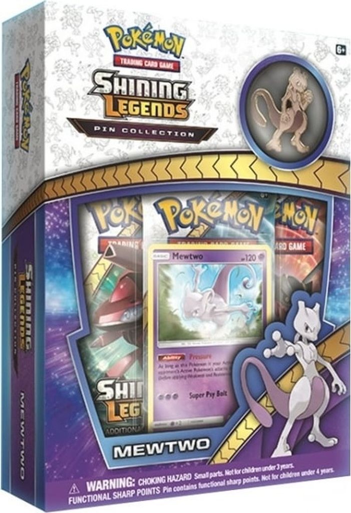 Pokemon Shining Legends: Mewtwo Pin Collection Deutsch