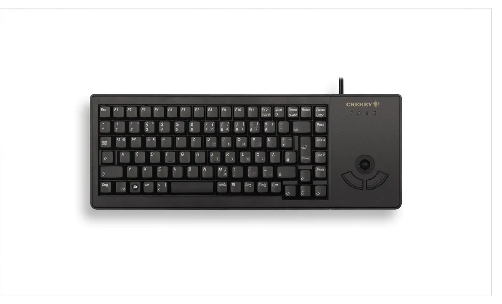 Gagnez de la place : Clavier CHERRY G84-5400 XS avec Trackball USB Noir