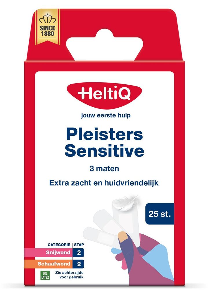 Heltiq Pflaster Sensitive, 3 Größen (25 Stück)