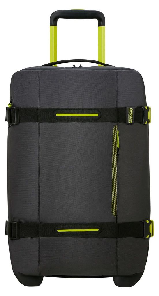 American Tourister Reisetasche Trolley Urban Track Duffle / WH Coated Black / Lime schwarz 55cm