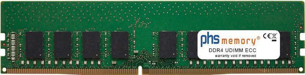 PHS-memory 8GB RAM Speicher für MSI Mortar MAG B550M DDR4 UDIMM ECC 2666MHz (SP357856)