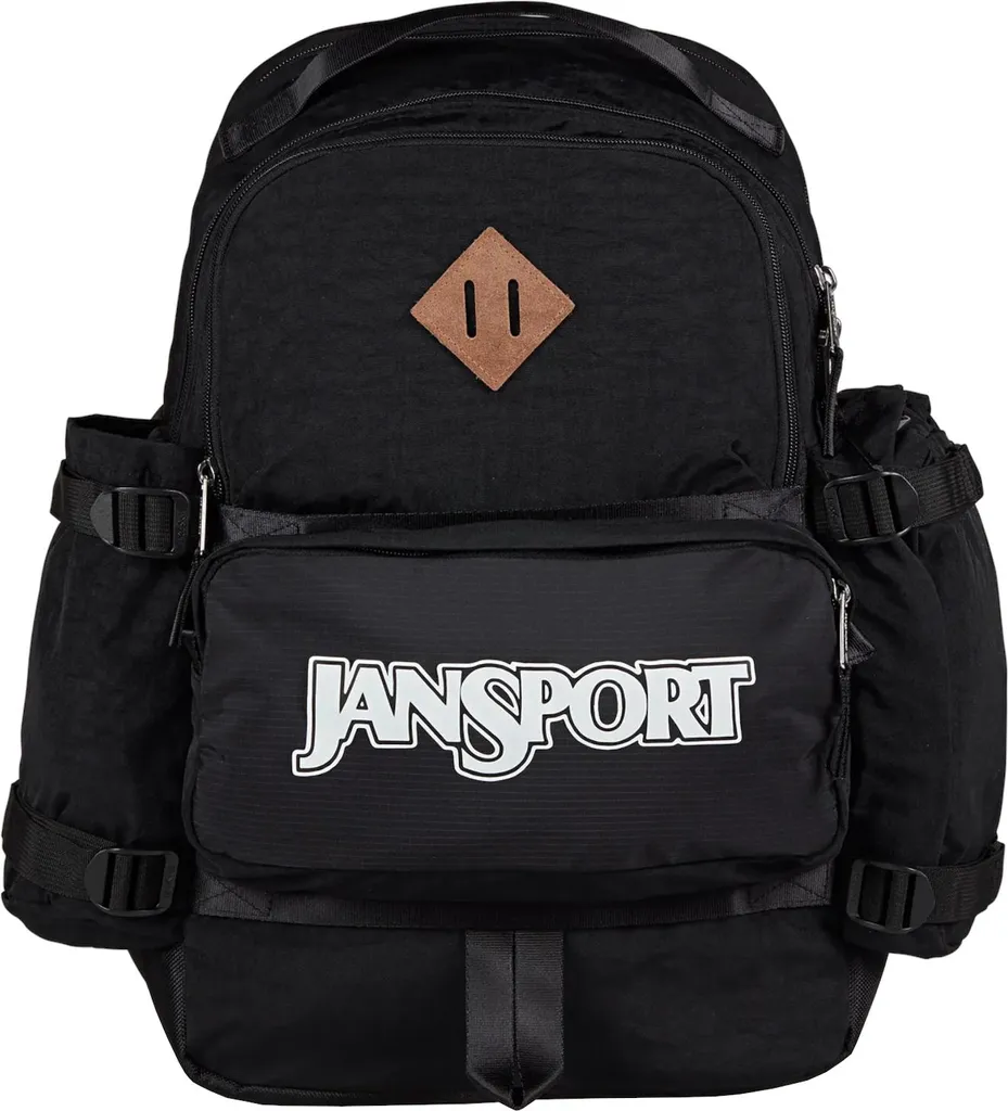 Sac à dos JanSport Seattle Pack noir avec grand compartiment et confort