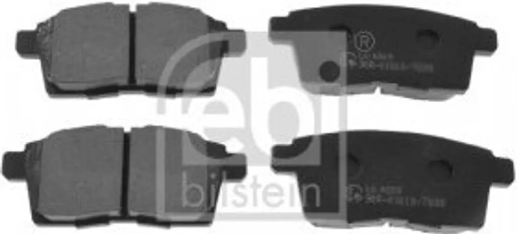 Jeu de Plaquettes de Frein FEBI BILSTEIN 116370 pour CX-7 et CX-9