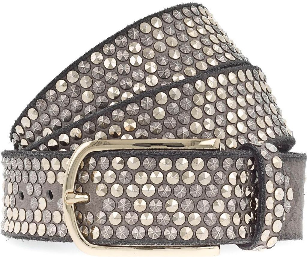 b.belt Nietengürtel W85 Taupe