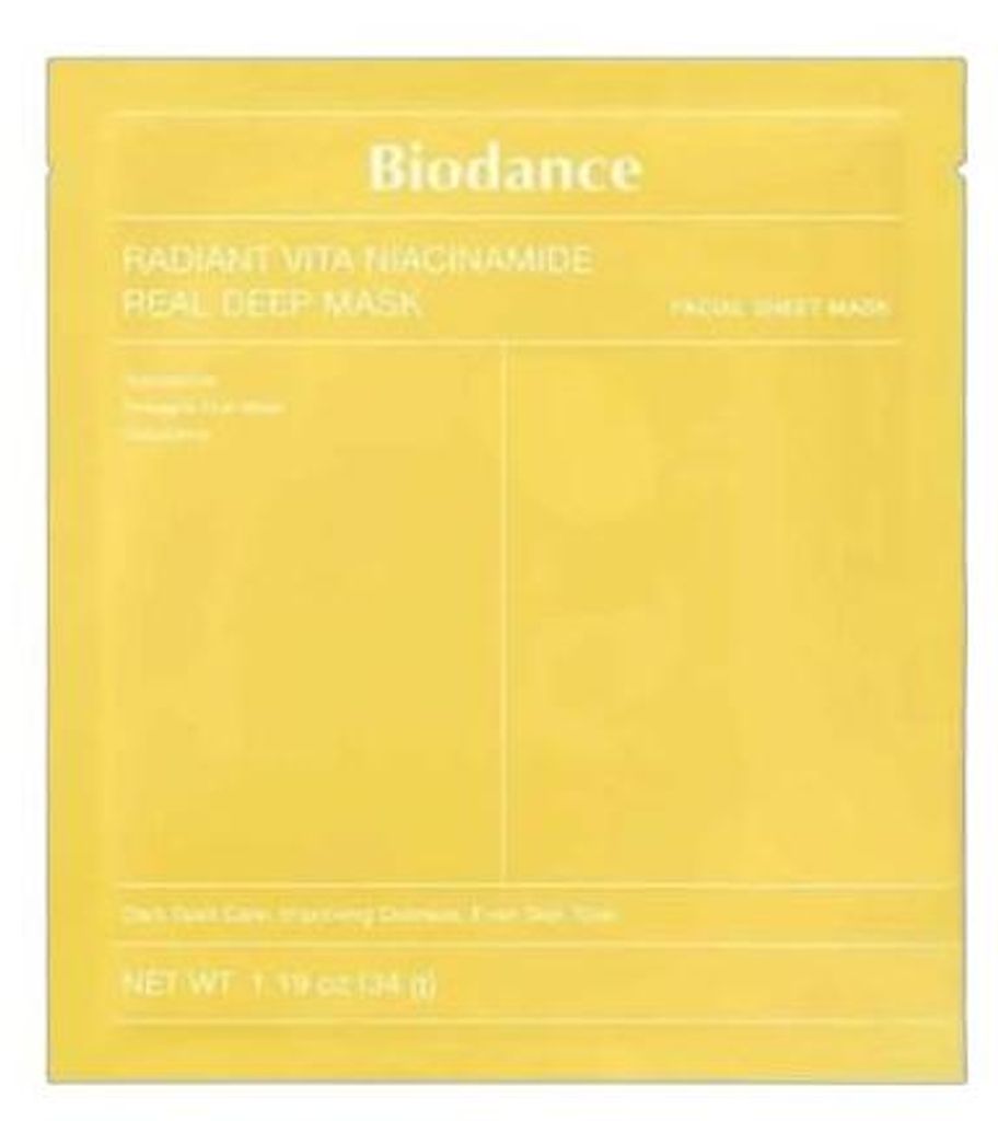 Biodance Radiant Vita Niacinamide Real Deep Mask 4er Pack Image du produit 