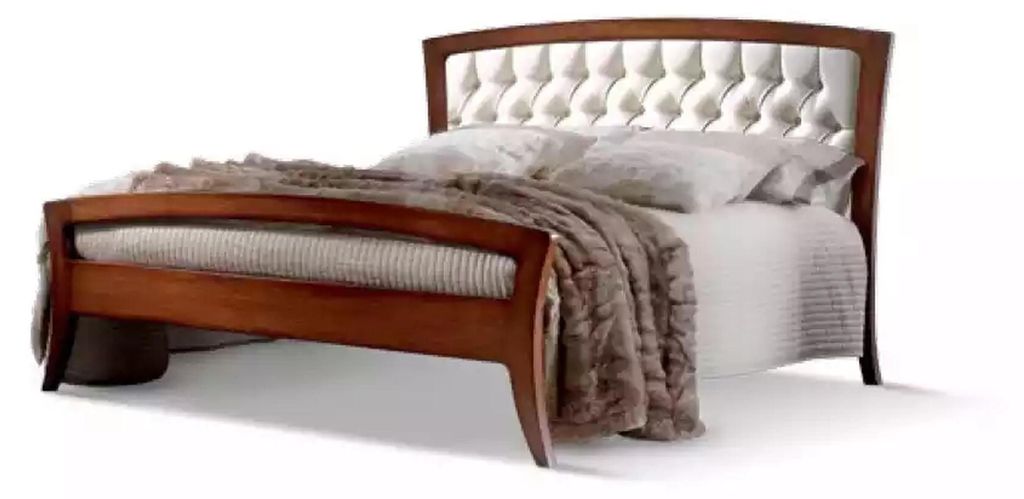 Betten Schlafzimmer Holz Modern Doppel Bettrahmen Design Luxus Möbel