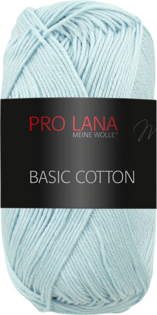 Pro Lana Basic Baumwolle 50g 57 wasserblau Produktbild 