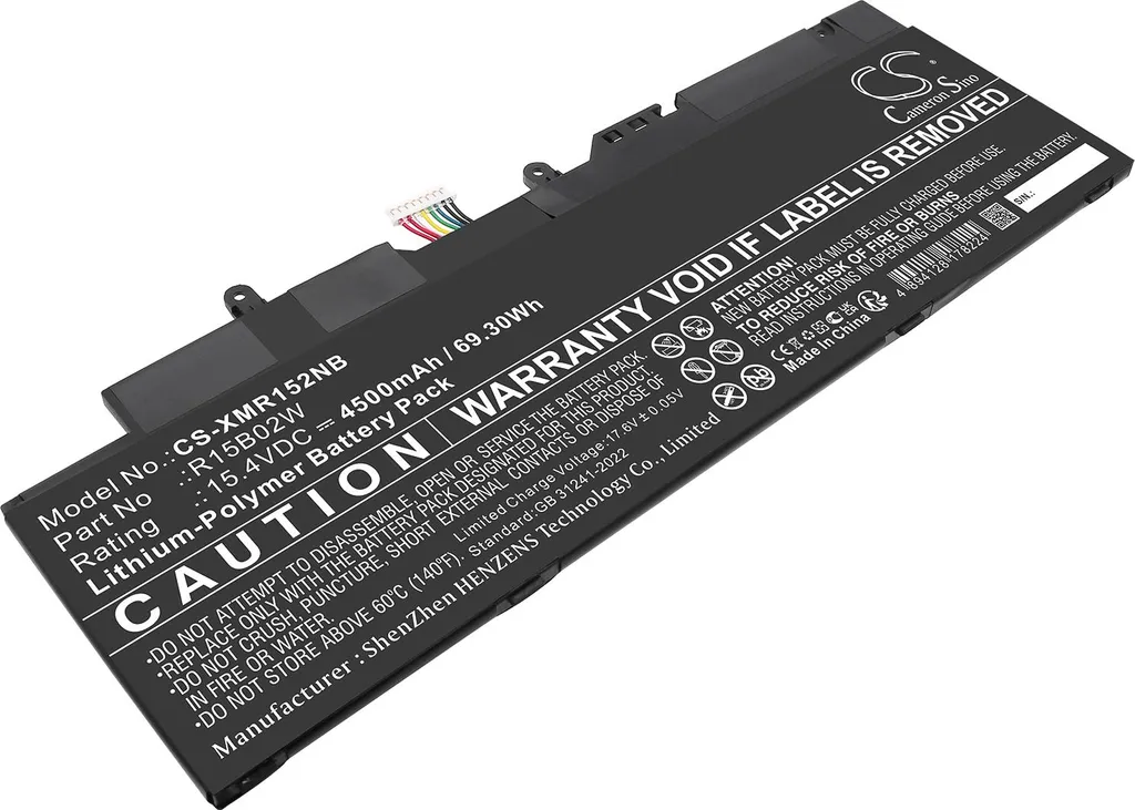Batterie RedmiBook Pro 15 XMA2007-BB XMA2007-BJ TechTek Haute Capacité
