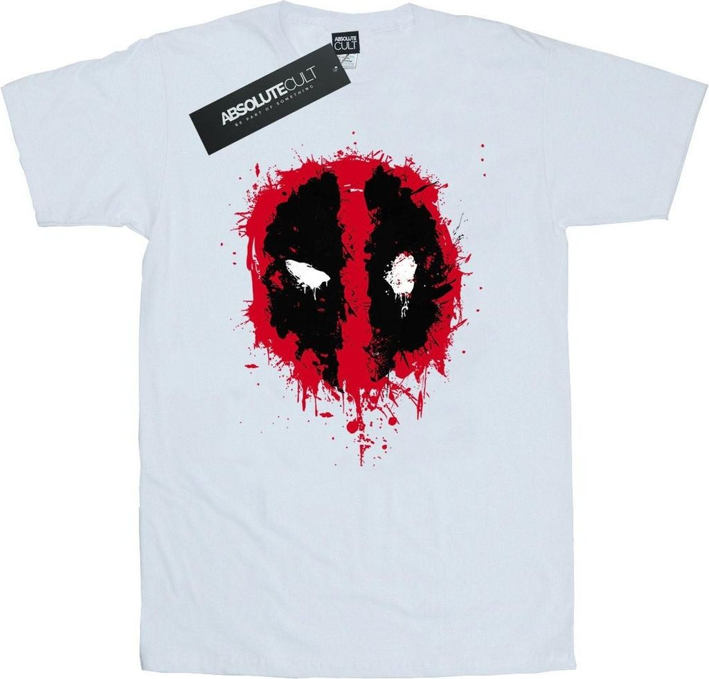 Deadpool - T-Shirt für Herren BI1007 (L) (Weiß)