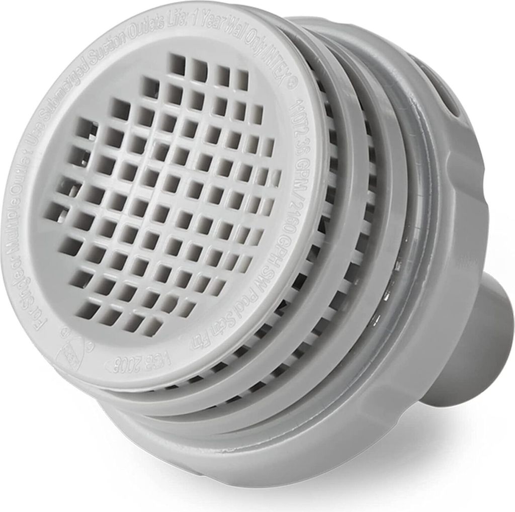 Intex Anschluss-Set Ø 38 mm, 4 bis 7,3m³/h grau Produktbild 5