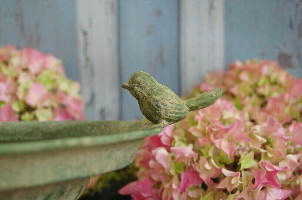 Landhaus Vogeltränke Vogelbad im Antik Stil,in Shabby Chic Produktbild 2
