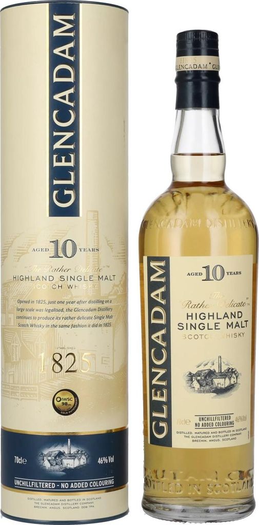 Glencadam 10 Years Old Highland Single Malt Scotch Whisky Image du produit 