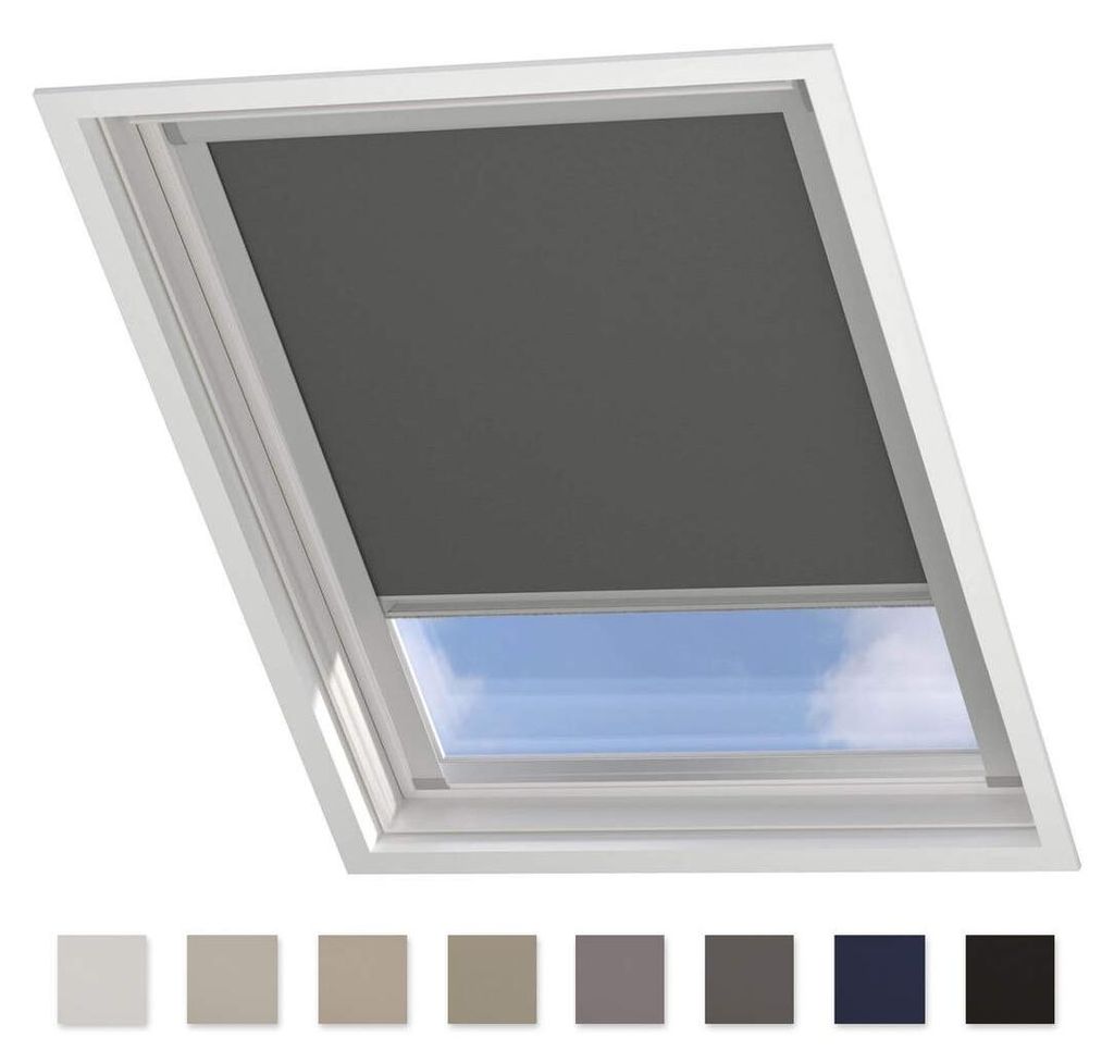 DTCH® Dachfenster Verdunkelungsrollo für Velux S06 / 606 / Produktbild 