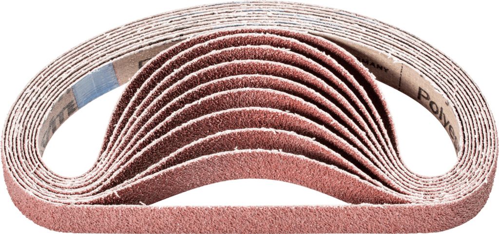 PFERD TOOLS Korund Schleifband BA 20x480mm A40 für universelle Anwendung mit Bandschleifer