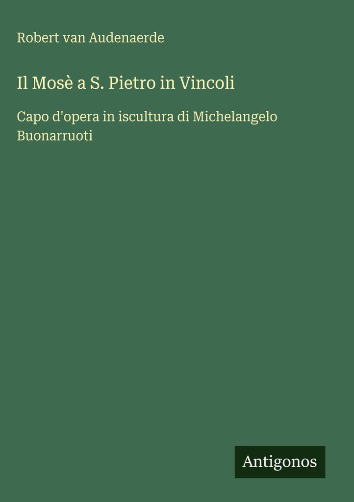 Il Mosè a S. Pietro in Vincoli