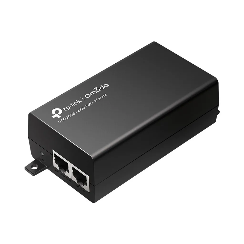 Injektor PoE+ TP-Link POE260S pour Alimenter Caméra IP et Point d'Accès WiFi