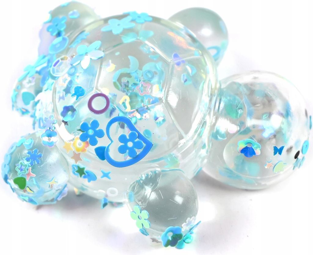 Anti-Stress Schildkröte Squishy - Gel Fidget Toy Knetball Sensory Spielzeug zum Stressabbau