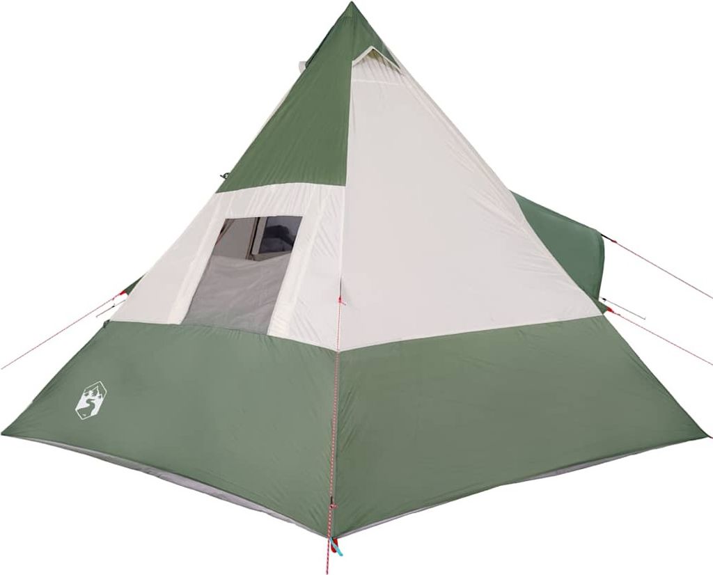 vidaXL Tipi-Campingzelt 7 Personen Grün Wasserdicht Produktbild 2