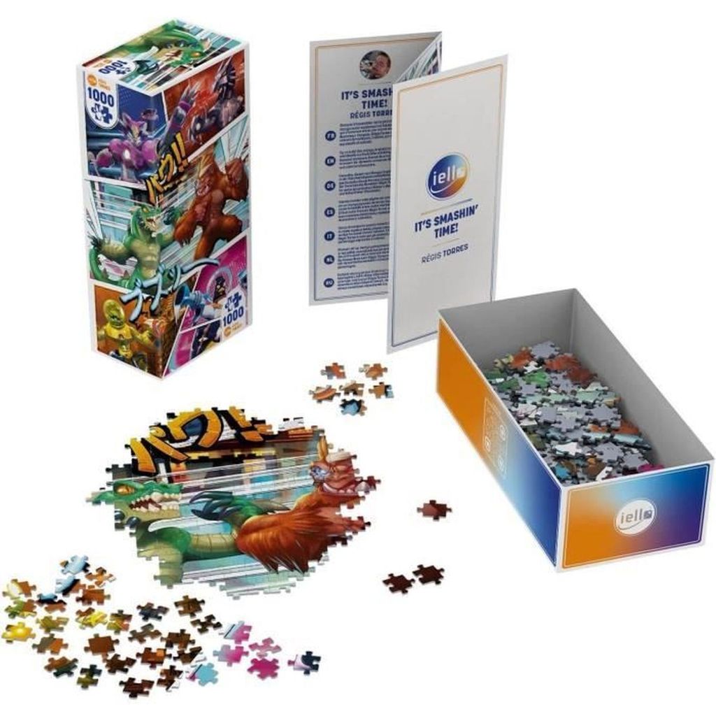 UNIVERSE-Puzzle – 1000 Teile – Cartoons und Comics – Régis Torres – Charismatische Monster