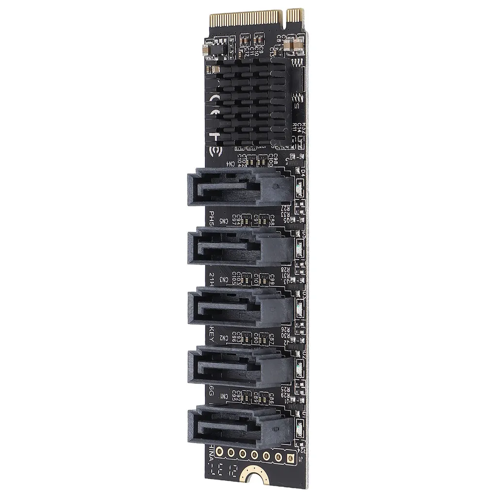 Extension de stockage M2 PCIe pour ajouter 5 disques SATA à votre tour PC